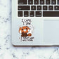 I Came I Saw And I Forgot Sticker waterproof vinyl decal for laptop, bike, car & bottle