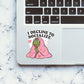 I Decline To Socialize Sticker waterproof vinyl decal for laptop, bike, car & bottle
