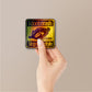 I Don't Crash Holographic Stickers