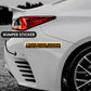 I Have Good Brakes Bumper Sticker waterproof vinyl decal for laptop, bike, car & bottle
