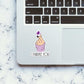 I Purple You Sticker waterproof vinyl decal for laptop, bike, car & bottle