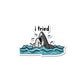 I Tried Sticker waterproof vinyl decal for laptop, bike, car & bottle