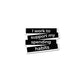 I Work And Support Sticker waterproof vinyl decal for laptop, bike, car & bottle