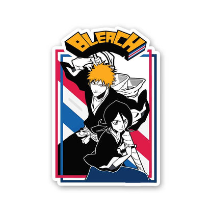 Ichigo Kurosaki Sticker waterproof vinyl decal for laptop, bike, car & bottle