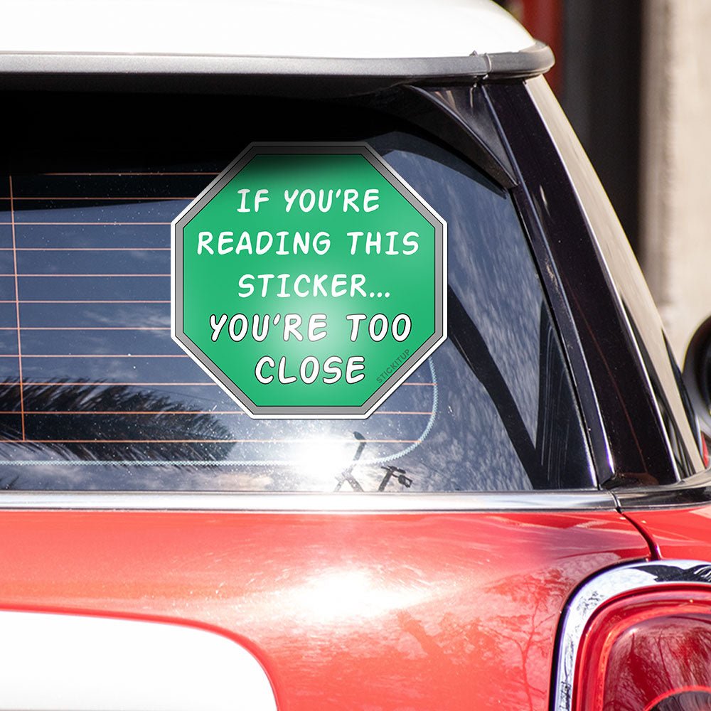If you are reading Bumper Sticker waterproof vinyl decal for laptop, bike, car & bottle