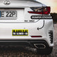 If You Can Read This Bumper Sticker waterproof vinyl decal for laptop, bike, car & bottle