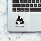 I'M A Cat Person Sticker waterproof vinyl decal for laptop, bike, car & bottle