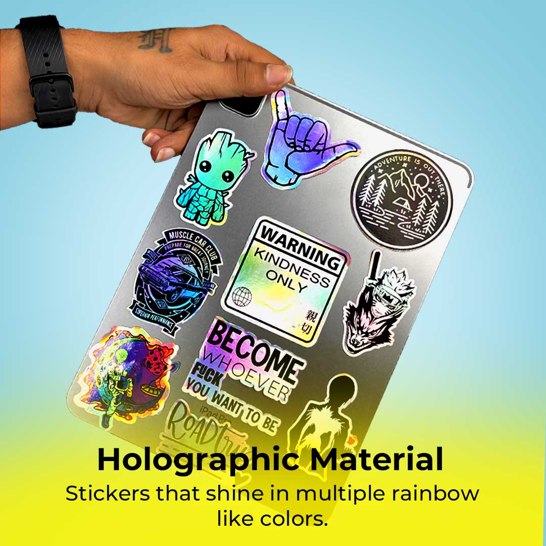 I'm Not a Robot Holographic Stickers - Holographic stickers | STICK IT UP