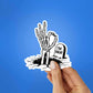 Im Ok Sticker waterproof vinyl decal for laptop, bike, car & bottle