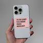 I'm Too Clumsy To Be Around Sticker waterproof vinyl decal for laptop, bike, car & bottle