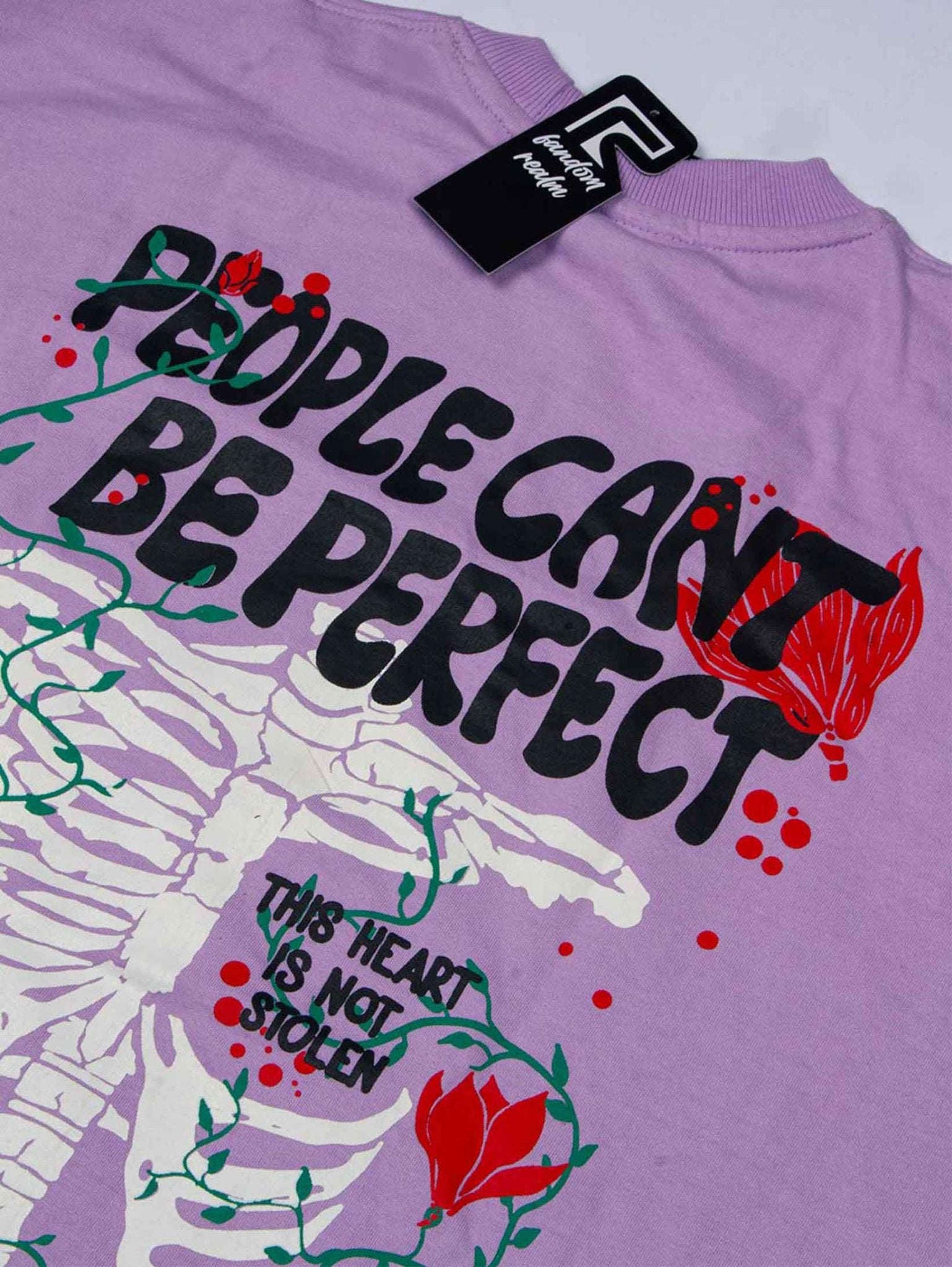 IMPERFECTION T - SHIRT waterproof vinyl decal for laptop, bike, car & bottle