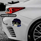 Inosuke Bumper Sticker waterproof vinyl decal for laptop, bike, car & bottle