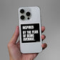 Inspired Sticker waterproof vinyl decal for laptop, bike, car & bottle
