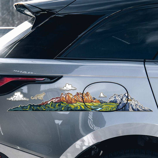 Into the mountains Infinity Sticker - STICK IT UP