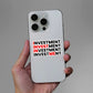 Investment Sticker waterproof vinyl decal for laptop, bike, car & bottle