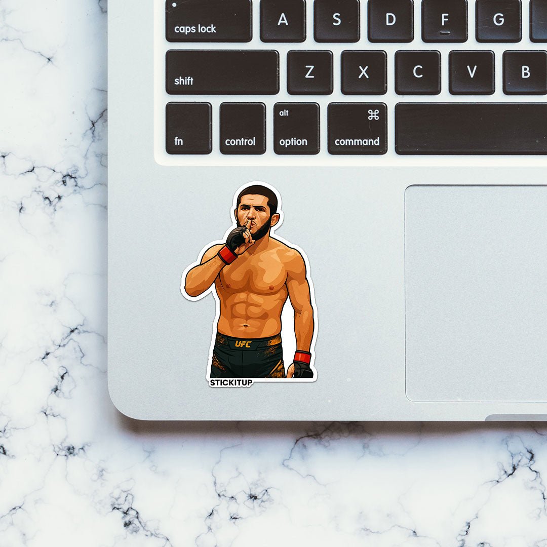 ISLAM MAKHACHEV Sticker waterproof vinyl decal for laptop, bike, car & bottle