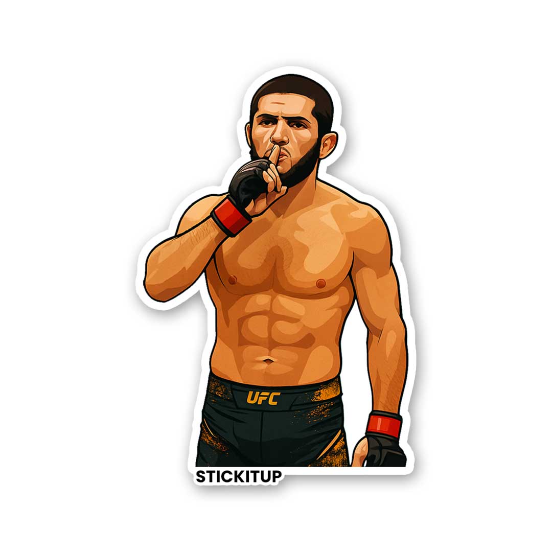 ISLAM MAKHACHEV Sticker - Stickers | STICK IT UP