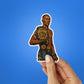 ISRAEL ADESANYA Sticker waterproof vinyl decal for laptop, bike, car & bottle