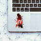 Itachi Uchiha Sharingan 2.0 Sticker waterproof vinyl decal for laptop, bike, car & bottle
