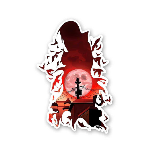 Itachi Uchiha Sharingan 2.0 Sticker - STICK IT UP