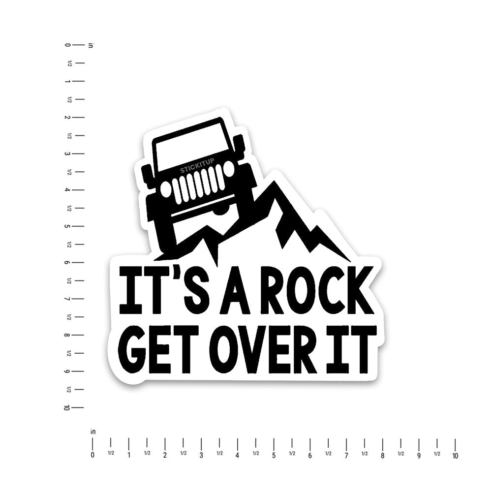 It's a rock Bumper Sticker - STICK IT UP