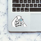 Its About The View Sticker waterproof vinyl decal for laptop, bike, car & bottle