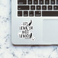 Its Leviosa Sticker waterproof vinyl decal for laptop, bike, car & bottle