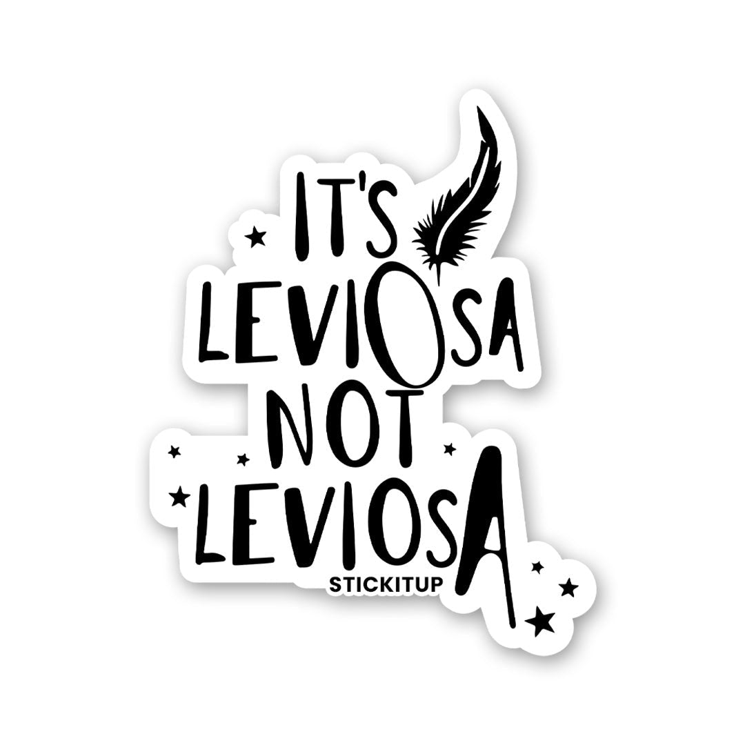 Its Leviosa Sticker - Stickers | STICK IT UP