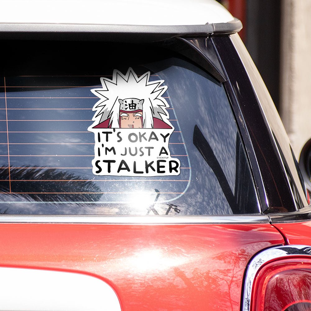 It's okay Bumper Sticker waterproof vinyl decal for laptop, bike, car & bottle