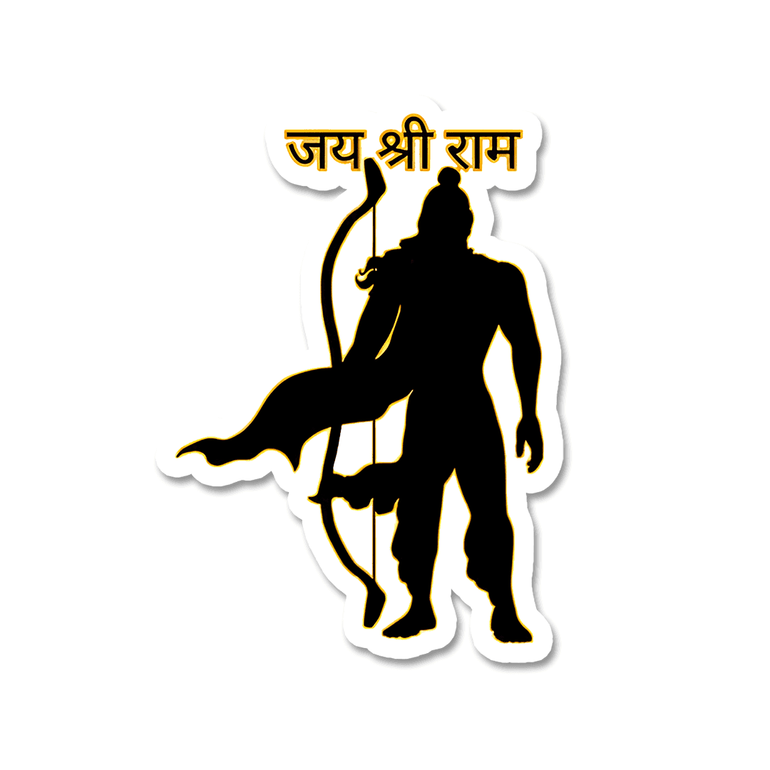Jai shri Ram Sticker - Stickers | STICK IT UP