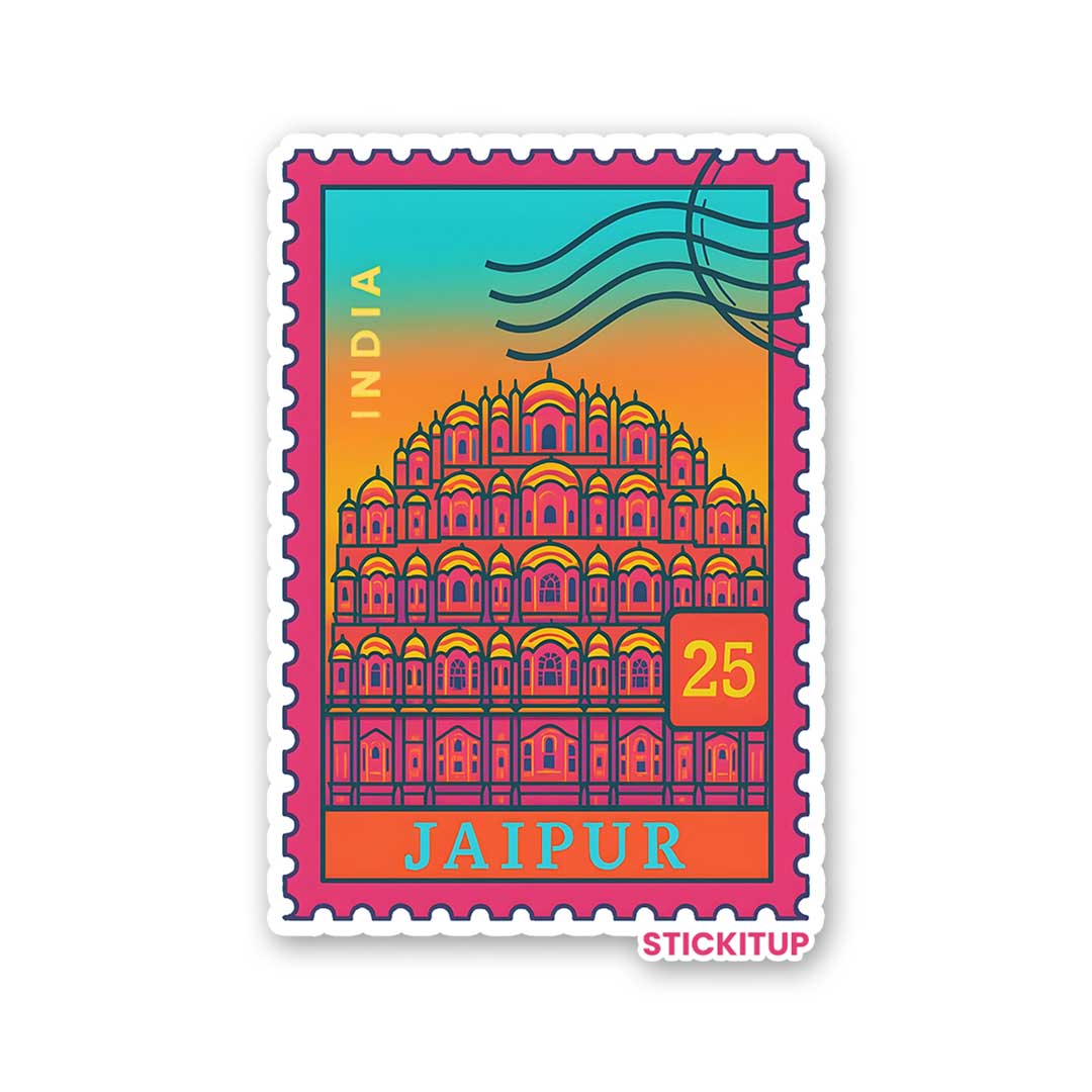 JAIPUR STAMP Sticker - Stickers | STICK IT UP