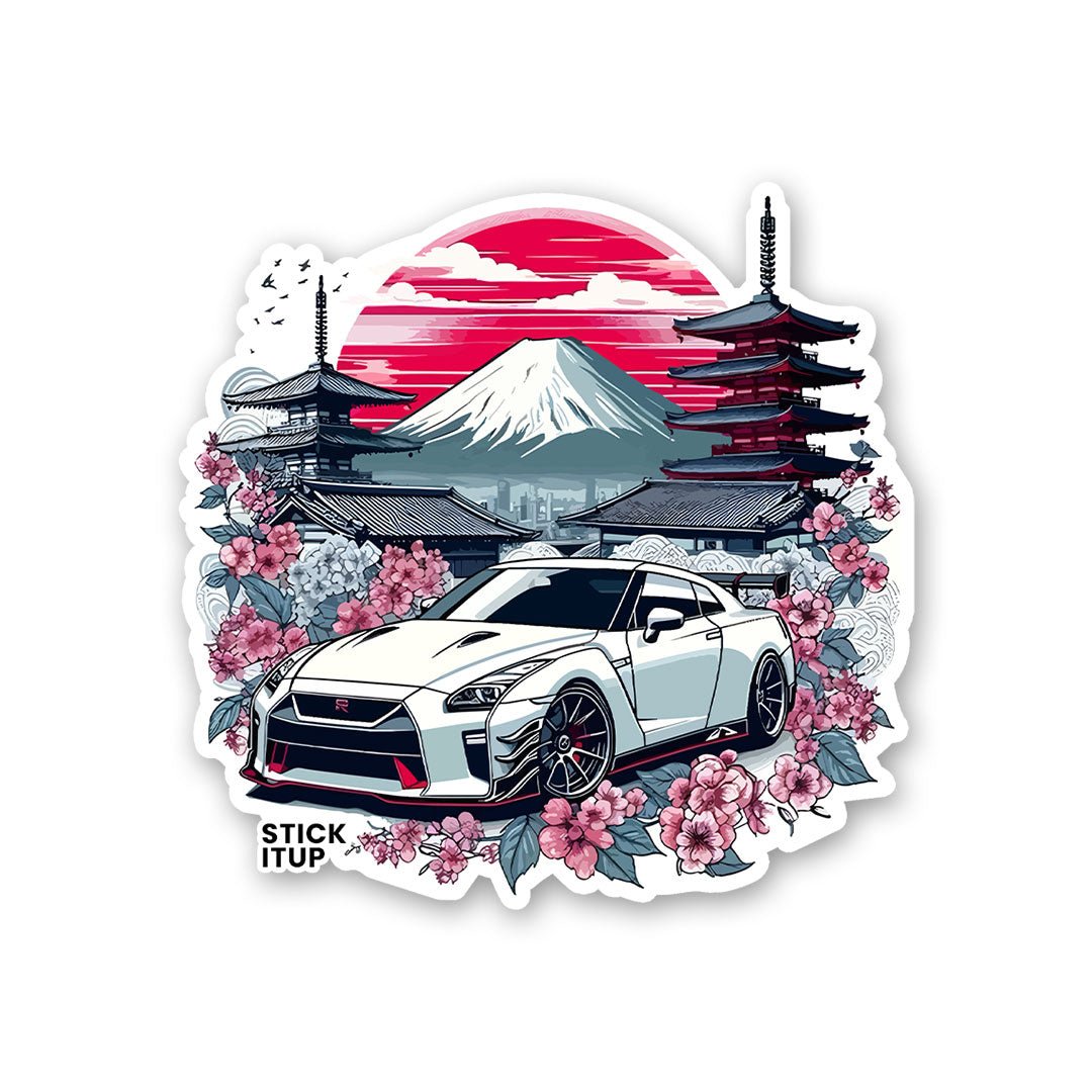 Japanese GTR Sticker - Stickers | STICK IT UP
