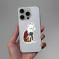 Japenese Cat Sticker waterproof vinyl decal for laptop, bike, car & bottle
