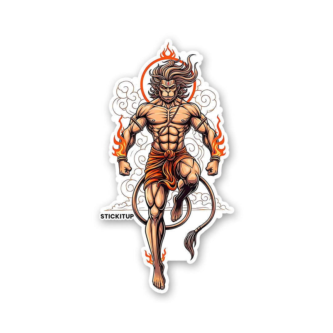 Jay Hanuman Sticker - STICK IT UP
