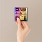 Jdm Car Kanji Text Holographic Stickers