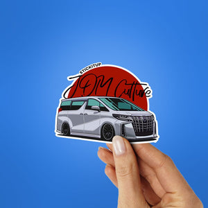 JDM CULTURE Sticker waterproof vinyl decal for laptop, bike, car & bottle