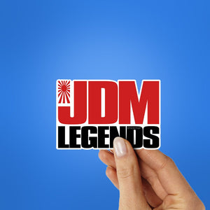 Jdm Legends Sticker waterproof vinyl decal for laptop, bike, car & bottle