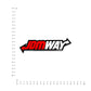 JDMWAY Bumper Sticker waterproof vinyl decal for laptop, bike, car & bottle
