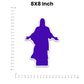 Jesus Bumper Sticker waterproof vinyl decal for laptop, bike, car & bottle