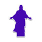 Jesus Bumper Sticker waterproof vinyl decal for laptop, bike, car & bottle