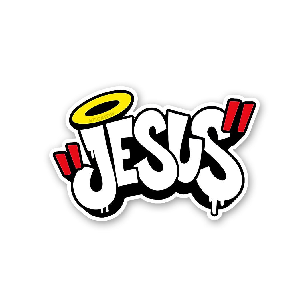Jesus Sticker - Stickers | STICK IT UP