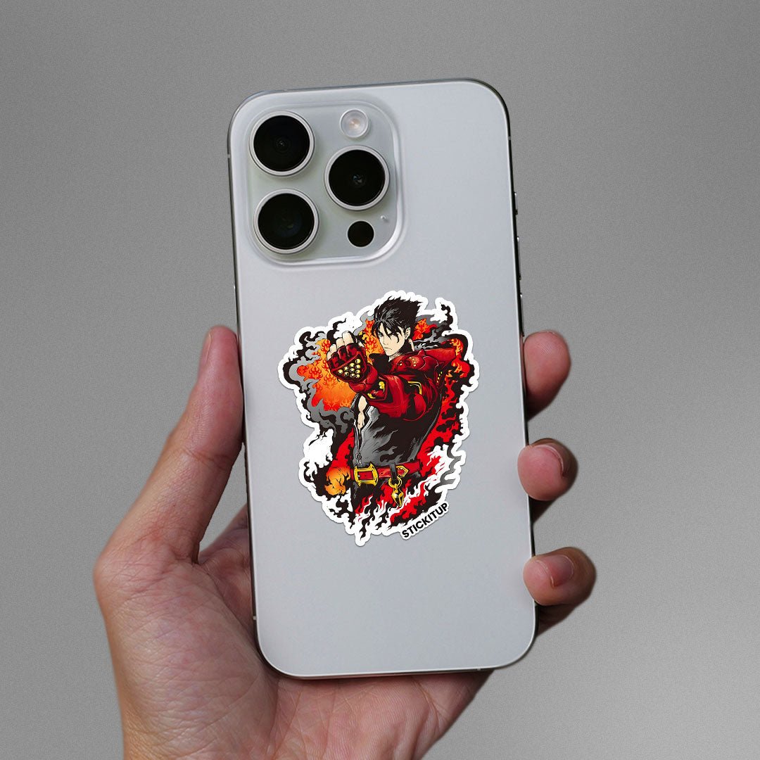 JIN Sticker waterproof vinyl decal for laptop, bike, car & bottle