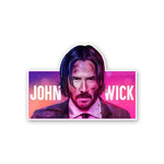 John Wick Sticker waterproof vinyl decal for laptop, bike, car & bottle