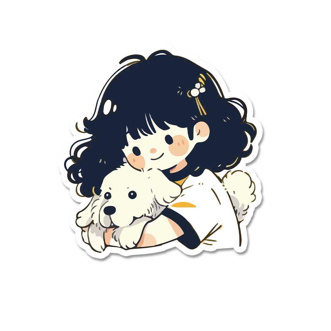 Just A Dog Lover Sticker - Stickers | STICK IT UP