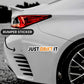 Just Drift It Bumper Sticker waterproof vinyl decal for laptop, bike, car & bottle