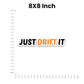Just Drift It Bumper Sticker waterproof vinyl decal for laptop, bike, car & bottle