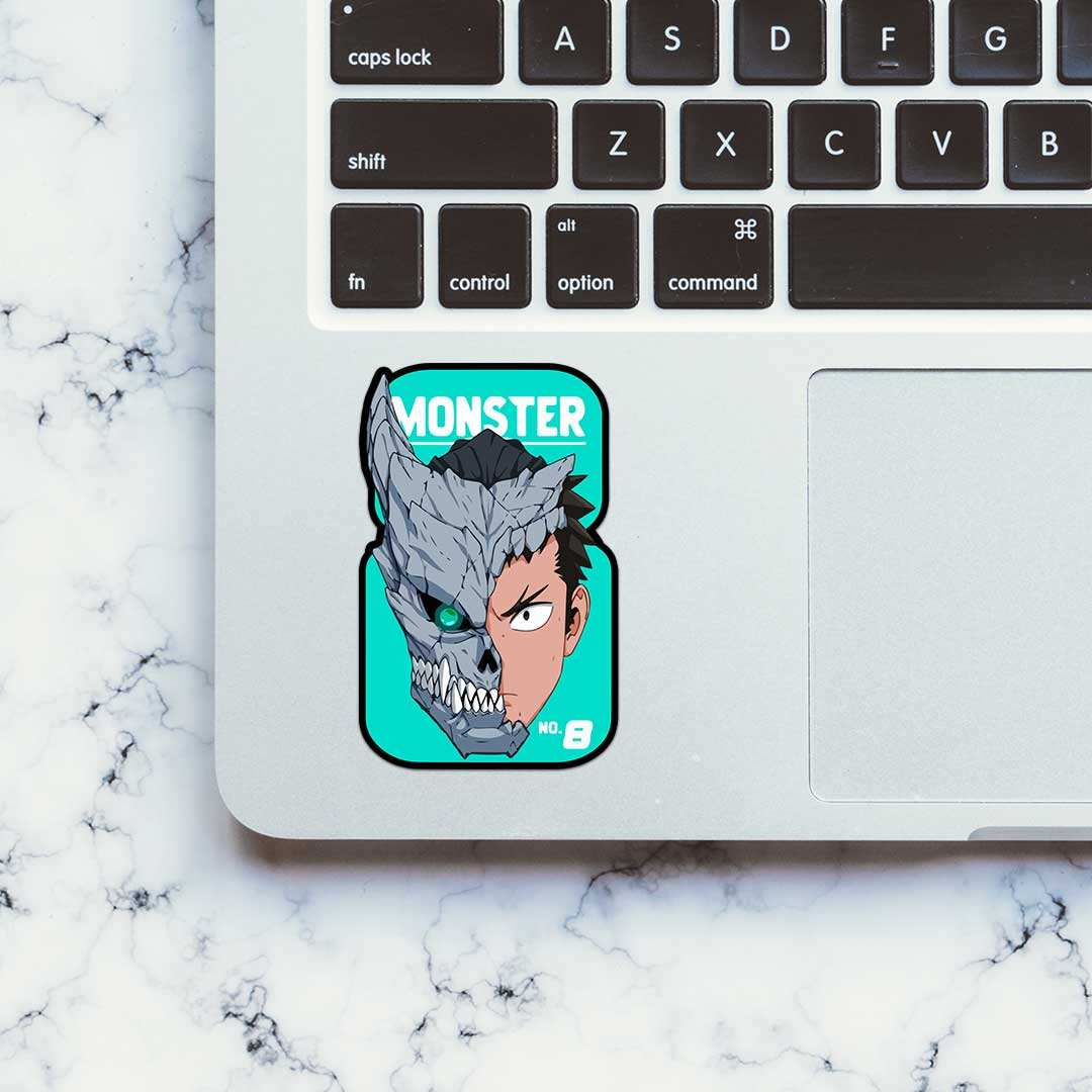 Kaiju No 8 Sticker waterproof vinyl decal for laptop, bike, car & bottle