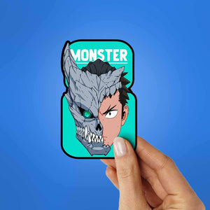Kaiju No 8 Sticker waterproof vinyl decal for laptop, bike, car & bottle