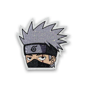 Kakashi Glitter Sticker waterproof vinyl decal for laptop, bike, car & bottle