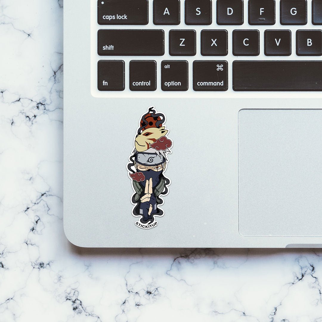 Kakashi Sticker waterproof vinyl decal for laptop, bike, car & bottle